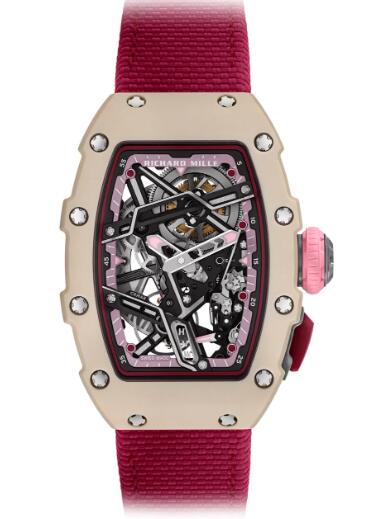 Richard Mille RM 07-04 Creamy White Replica Watch Textile